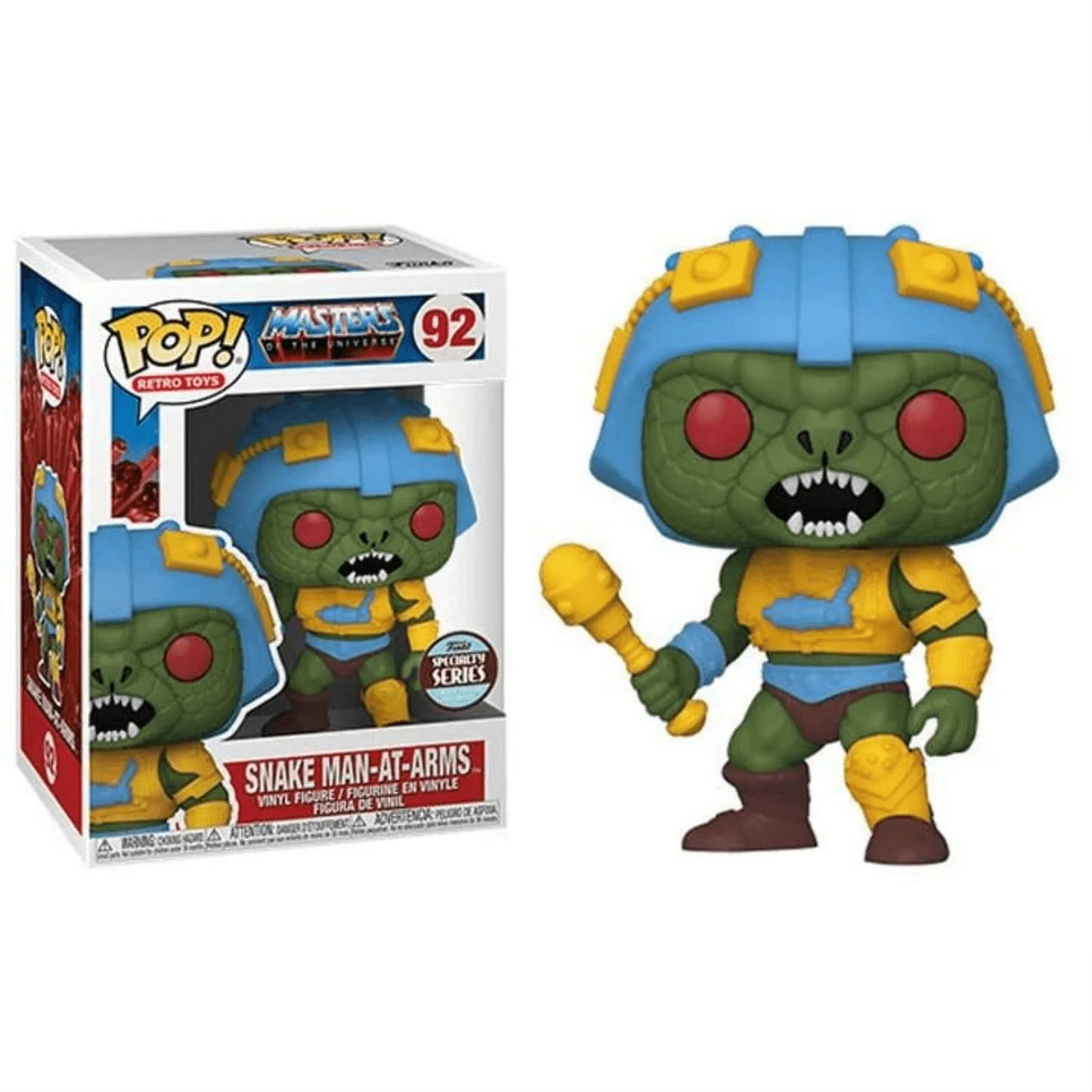 PopTVSpecialtySeries-SnakeMan-At-Arms - Big Boy Collectiblez