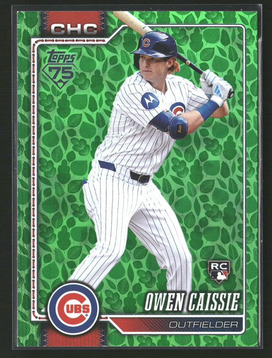 2026 Topps #233 Owen Caissie Holiday