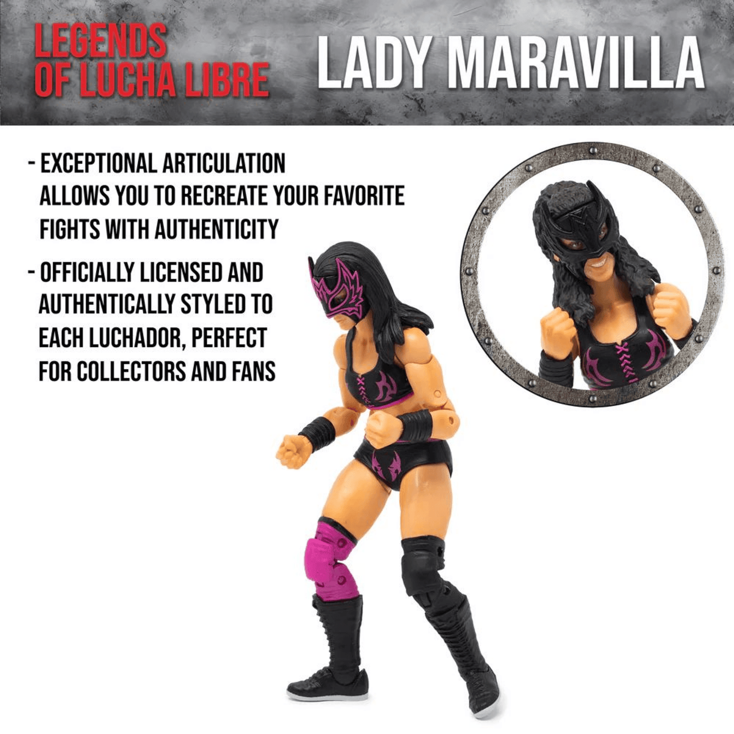 LegendsofLuchaLibreLadyMaravillaPremiumAc-Art3 - Big Boy Collectiblez