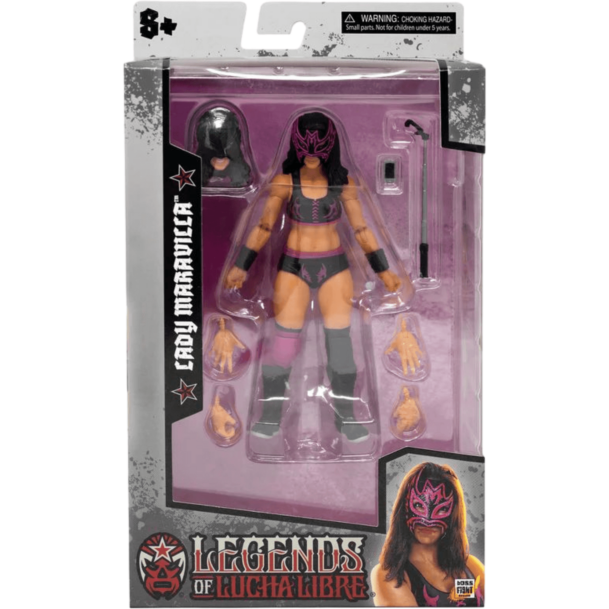 LegendsofLuchaLibreLadyMaravillaPremiumAc-Art4 - Big Boy Collectiblez