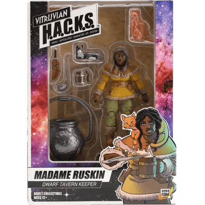 VitruvianH.A.C.K.S.MadameRuskin_DwarfTavern-Art1 - Big Boy Collectiblez